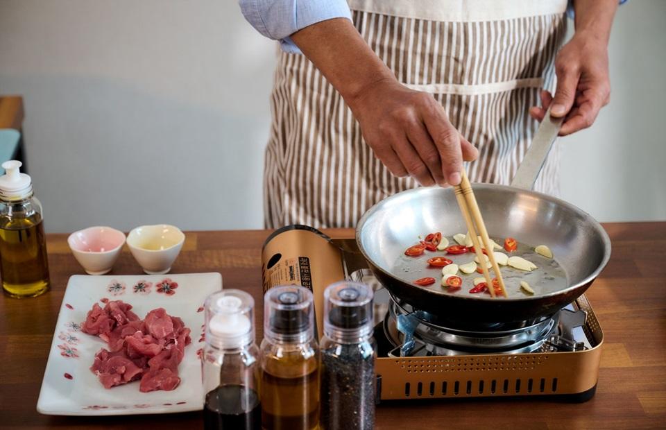 식료방 요리 사진