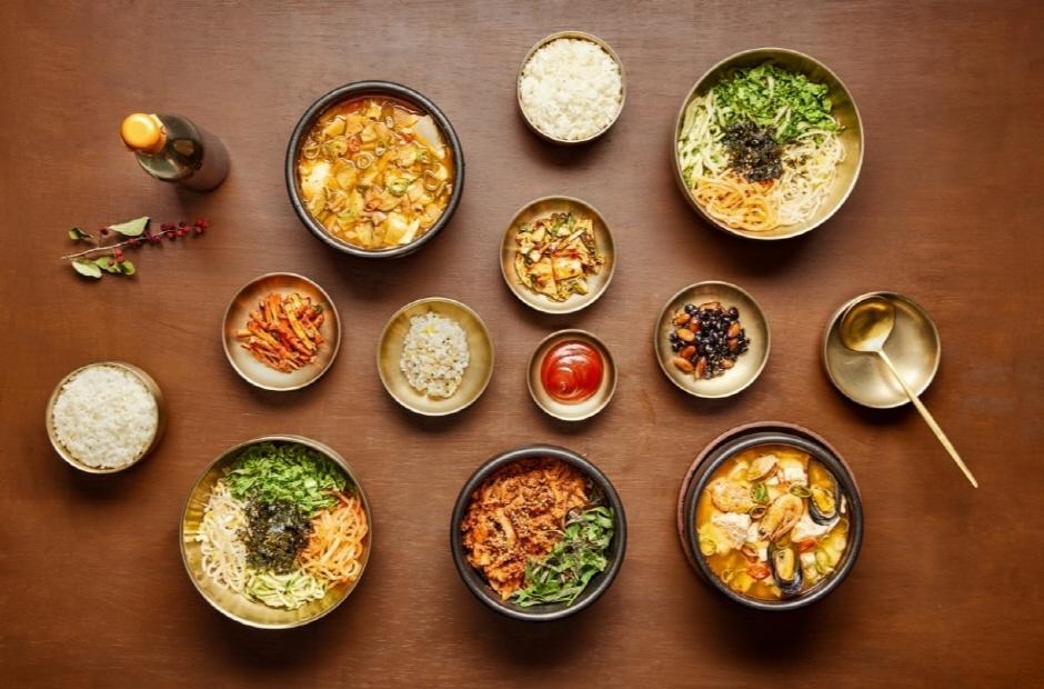 두부마을 택지2호점 두부 한상 차림