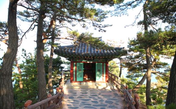 해신당공원 외부