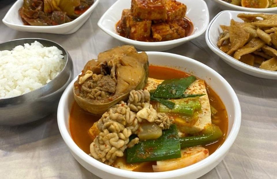 주명식당 음식
