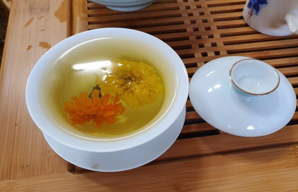 삼벽당 꽃차