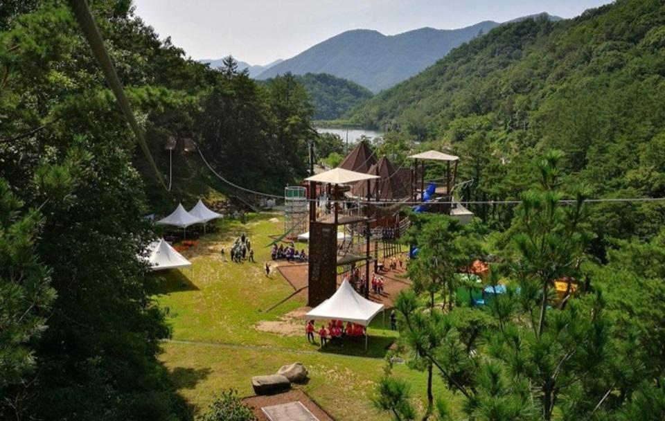 제천산악체험장 전경