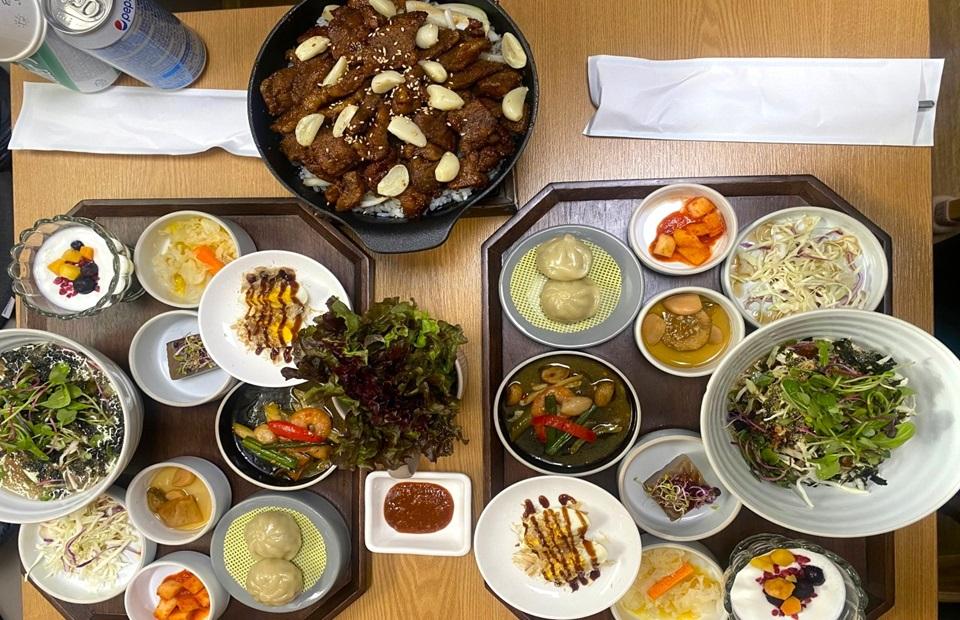 다담석갈비 한상차림