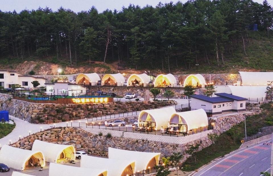 별보다글램핑 전경