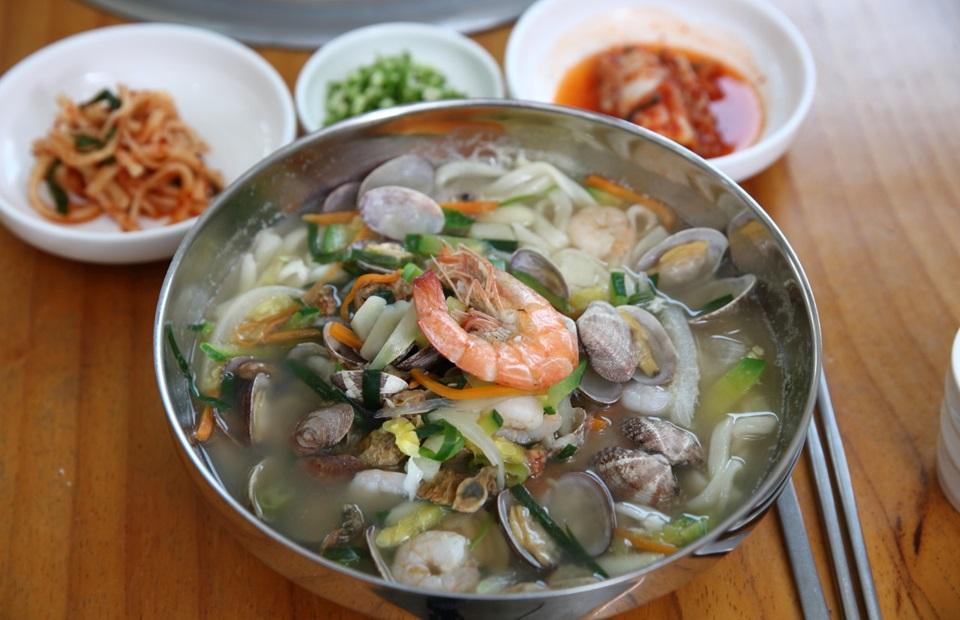 영상강가든 칼국수