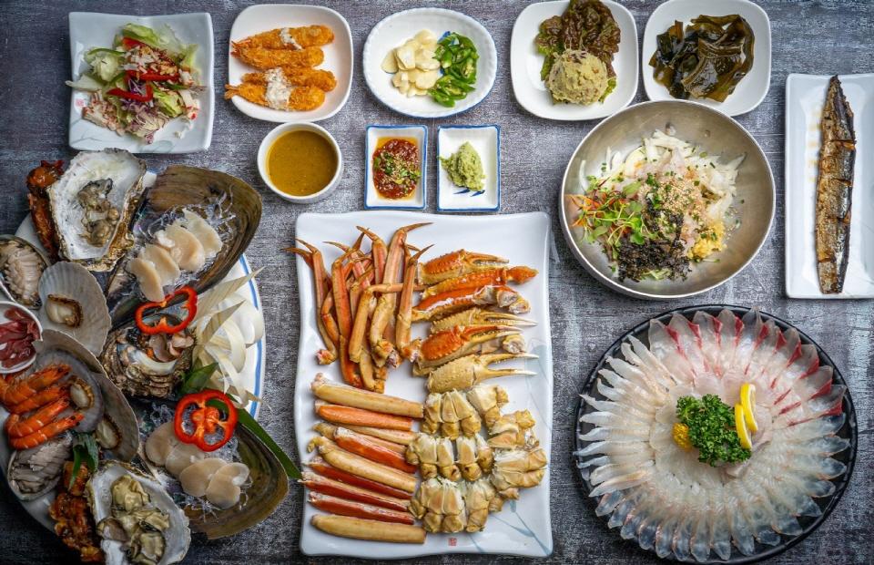 해상회식당 대게 한상차림