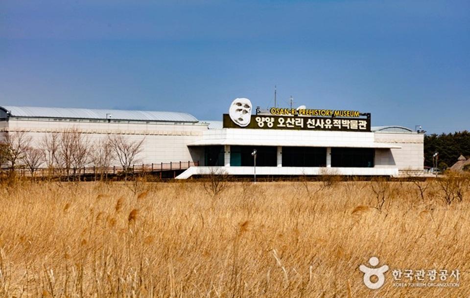오산리선사유적박물관 건물 전경