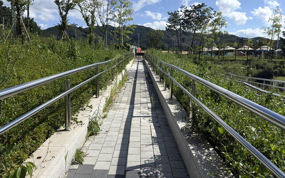 한탄강 관광지 외부 전경