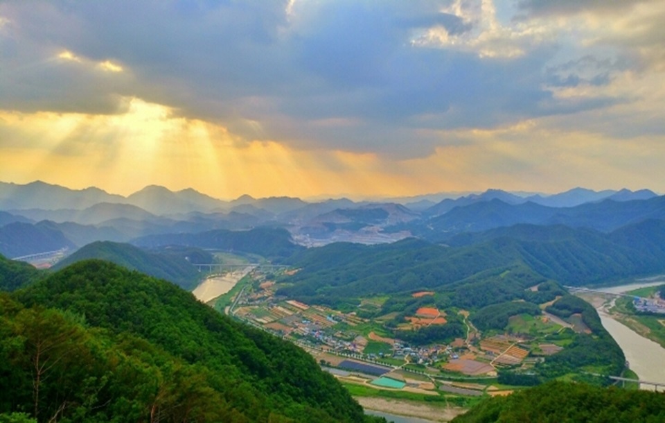 카페산 패러글라이딩 전경3