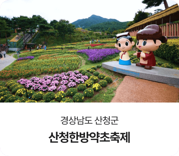 경상남도 산청군, 산청한방약초축제