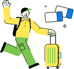 쿠폰 사용을 위해 해당 지역으로 여행 출발